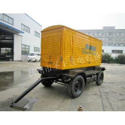 移动拖车15KW 国产大宇15KW 小功率移动式发电机组