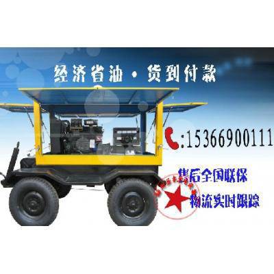 移动拖车50KW柴油发电机组 潍柴总厂50KW发电机组