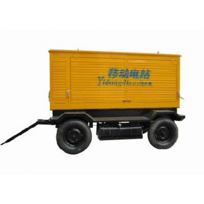 移动拖车200KW柴油发电机组 华柴道依茨发电机组