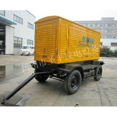 移动拖车300KW柴油发电机组 无锡万迪300KW发电机组