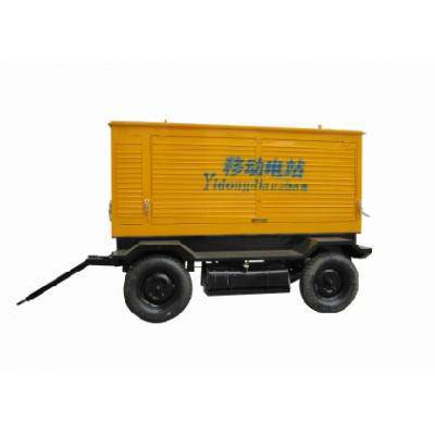 移动拖车300KW 柴油发电机组道依茨300KW 
