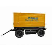 移动拖车300KW柴油发电机组 进口沃尔沃300KW发电机组